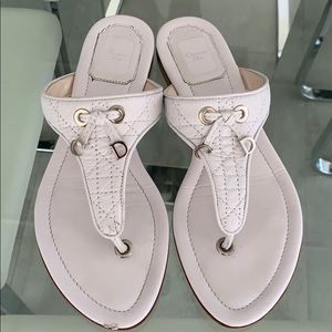 Christian Dior White Sandals 37.5